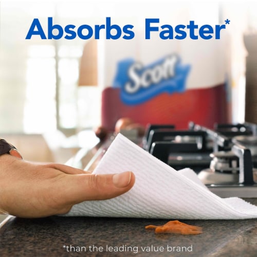 Scott Paper Towels Choose-A-Sheet - Mega Rolls Perspective: back