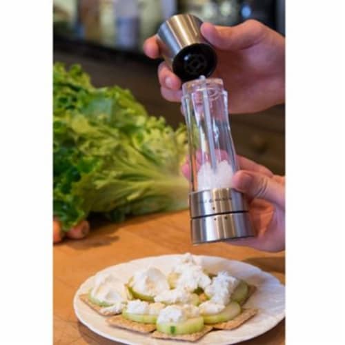 Cole & Mason Derwent Gourmet Precision Salt Mill Perspective: back