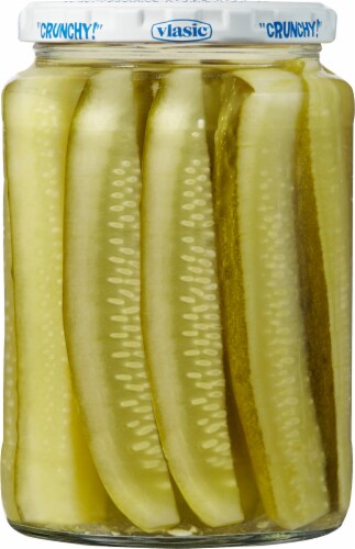 Vlasic® Purely Pickles Kosher Dill Spears Perspective: back