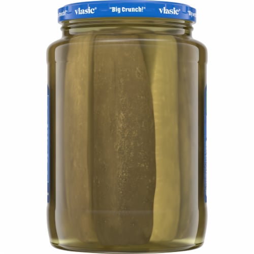 Vlasic® Polish Dill Pickle Spears Perspective: back