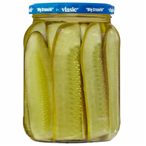 Vlasic Kosher Keto Friendly Dill Pickle Spears Perspective: back