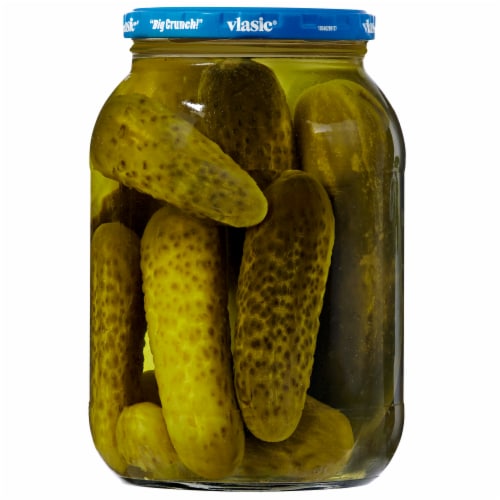 Vlasic Kosher Keto Friendly Dill Whole Pickles Perspective: back