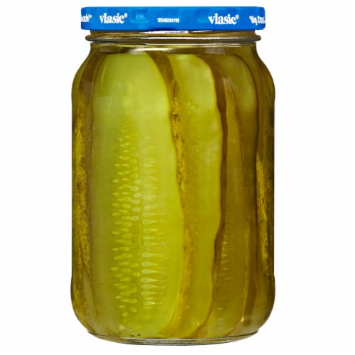 Vlasic Stackers Bread And Butter Pickles Perspective: back