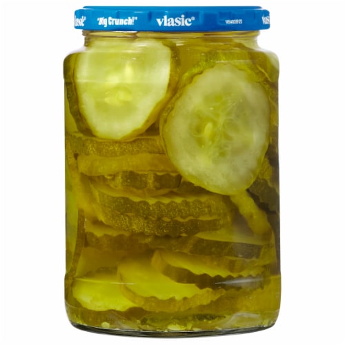 Vlasic Keto Friendly Sandwich Dill Pickle Chips Perspective: back