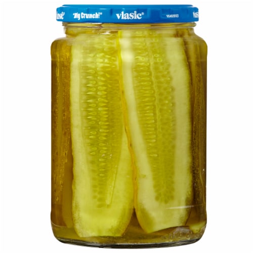 Vlasic Stackers Keto Friendly Kosher Dill Pickles Perspective: back