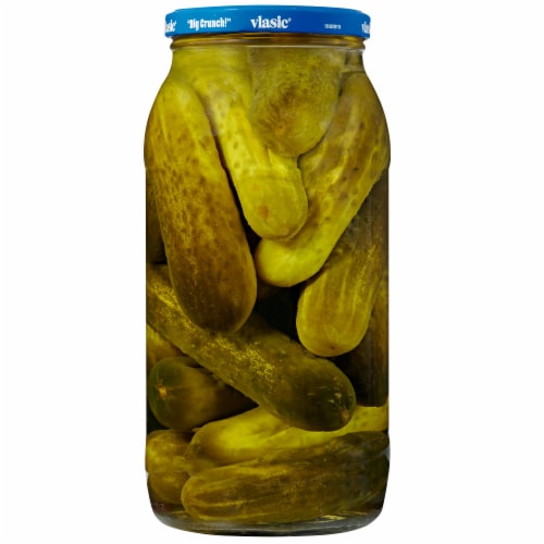 Vlasic Keto Friendly Kosher Dill Whole Pickles Perspective: back