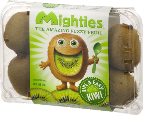 Mighties Green Fresh Kiwi Fruit Perspective: back