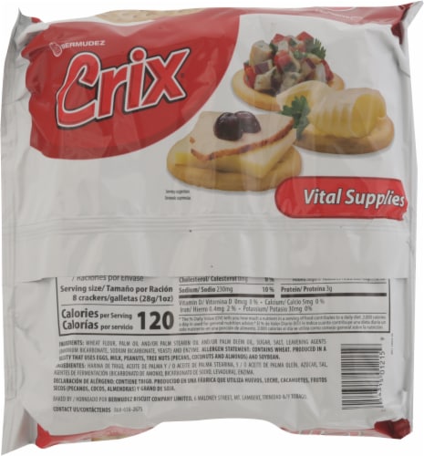Crix® Original Crackers Perspective: back
