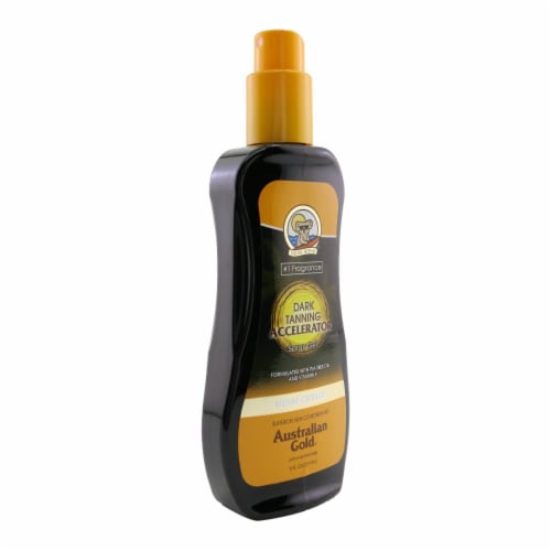 Australian Gold® Dark Tanning Accelerator Spray Gel Perspective: back