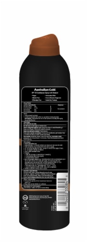 Australian Gold® Instant Bronzer Continuous Spray Sunscreen SPF 30 Perspective: back
