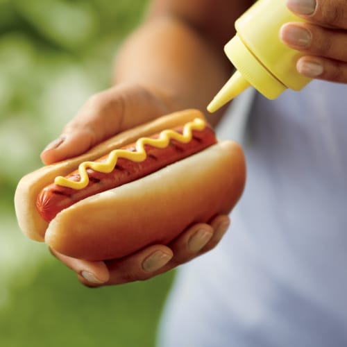 Ball Park Beef Hot Dogs Perspective: back