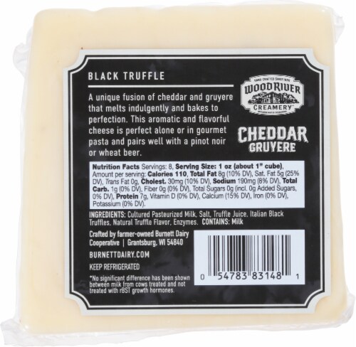 Burnett Dairy Black Truffle Cheddar Cheese