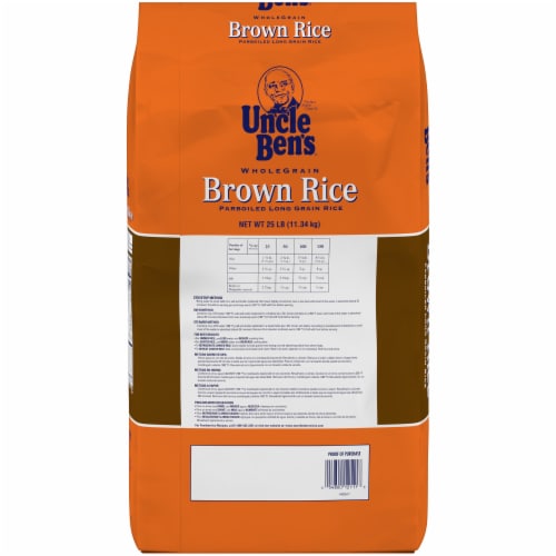 Uncle Ben's Brown Rice, 25 lb - Mariano’s