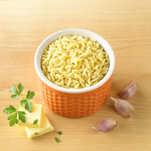 Ben's Original Ready Rice Butter and Garlic Flavored Rice, Easy Dinner Side, 8.8 oz Pouch Perspective: back