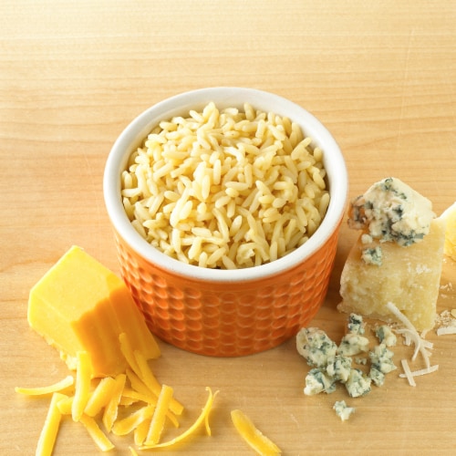 Ben's Original Ready Rice Creamy Four Cheese Flavored Rice, Easy Dinner Side, 8.5 oz Pouch Perspective: back