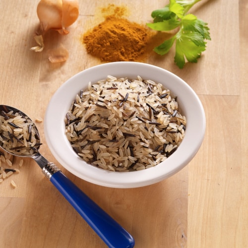 Ben's Original Fast Cook Long Grain Rice and Wild Flavored Rice, 6.2 oz Box Perspective: back
