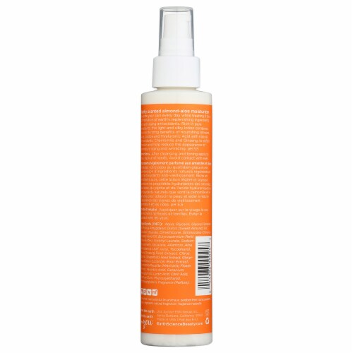Earth Science Almond-Aloe Lightly Scented Moisturizer Perspective: back