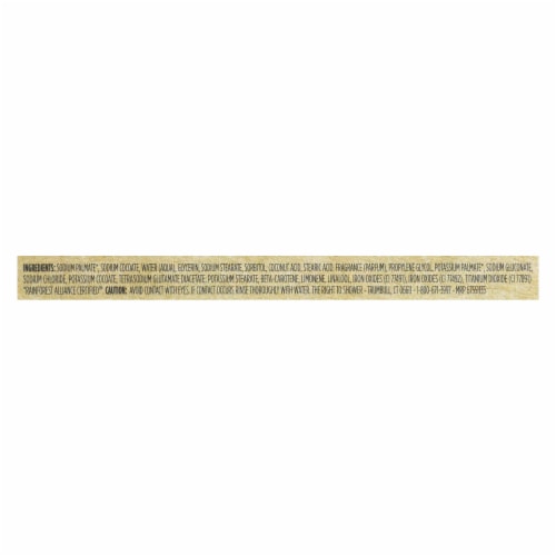 The Right To Shower Joy Tangerine & Honeysuckle Shampoo Bar & Bar Soap Perspective: back