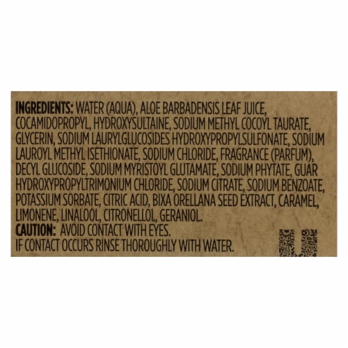 The Right To Shower Strength Red Ginger and Currant Body Wash Perspective: back