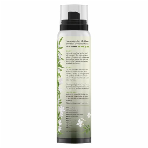 Love Beauty & Planet Coconut Milk & White Jasmine Hair Spray Perspective: back