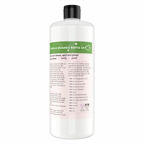 Love Beauty & Planet Silicone-Free Murumuru Butter & Rose Conditioner Perspective: back