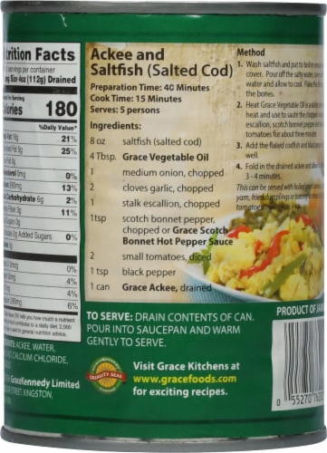 Grace Ackees in Salt Water, 19 oz - QFC