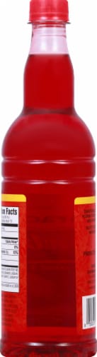 Grace® Strawberry Flavored Syrup Perspective: back