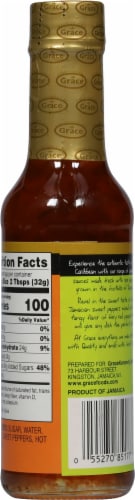 Grace® Sweet & Spicy Hot Sauce Perspective: back