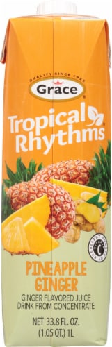 Grace® Tropical Rhythms® Pineapple Ginger Drink Perspective: back