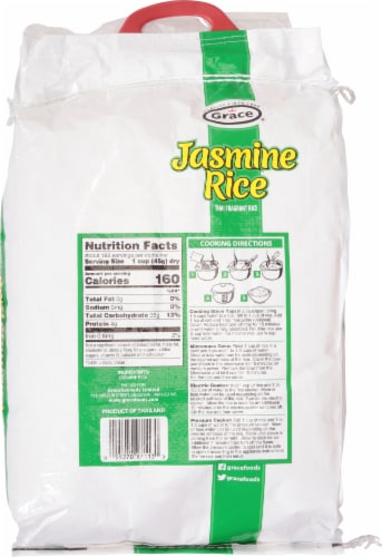 Grace® Jasmine Rice Perspective: back