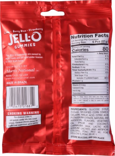 Jell-O™ Gummy Candy Perspective: back