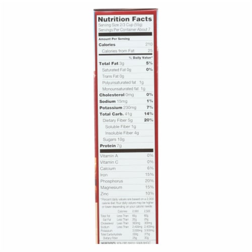 Alpen® Original Muesli Cereal Perspective: back