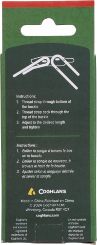 Coghlan's® Sleeping Bag Straps - Black Perspective: back