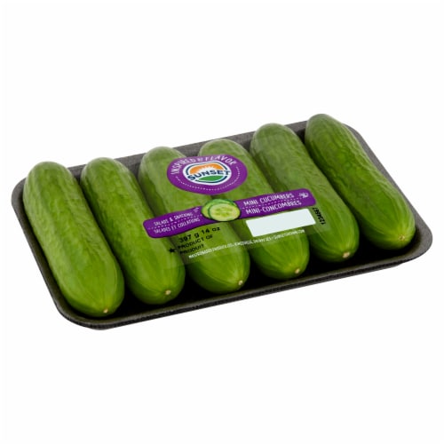 Organic Mini Seedless Cucumbers, 6 each