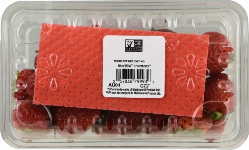 Wow™ Greenhouse Grown Strawberries Perspective: back