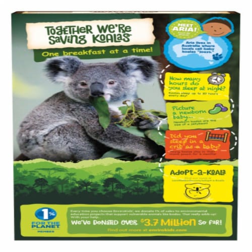Nature's Path EnviroKidz Koala Crisp Organic Cereal Perspective: back