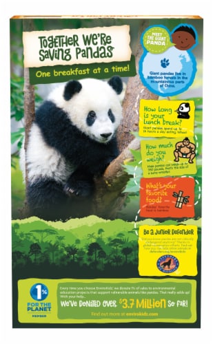 Nature's Path EnviroKidz™ Panda Puffs® Organic Cereal Perspective: back