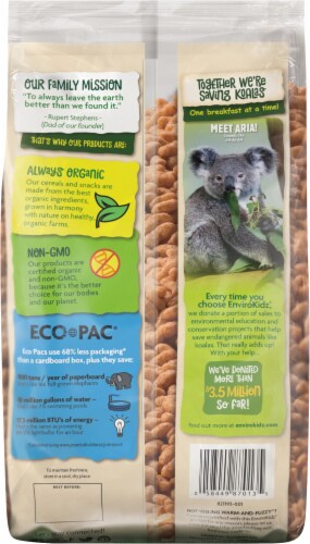 Nature's Path Organic® EnviroKidz Chocolate Koala Crips Cereal Perspective: back