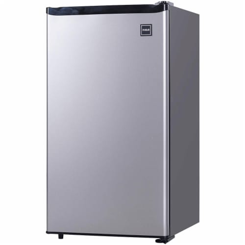 RCA 3.2 Cu. ft. 2 Door Mini Fridge Compact Home Refrigerator and Freezer, Black