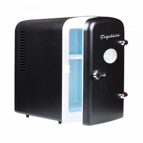 Frigidaire Portable Retro 6can Mini Fridge, Black, 1 UNIT Fry’s Food