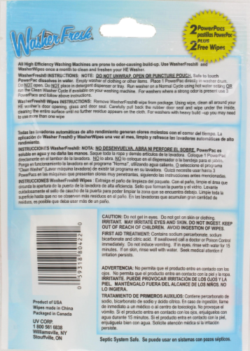 ATA Retail Washer Fresh Power Pacs Perspective: back