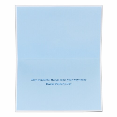 Papyrus (S2) Fishing Father's Day Card Perspective: back