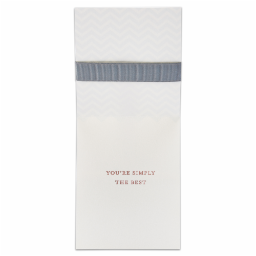 Papyrus (S31) Letterpress Thank You Card, 1 ct - Baker's
