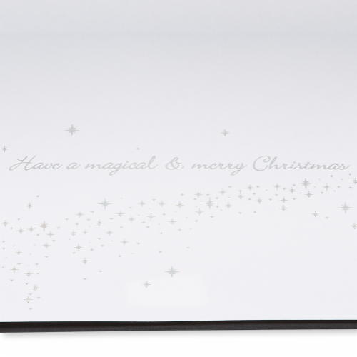 Papyrus (S6) Unicorn Christmas Card Perspective: back