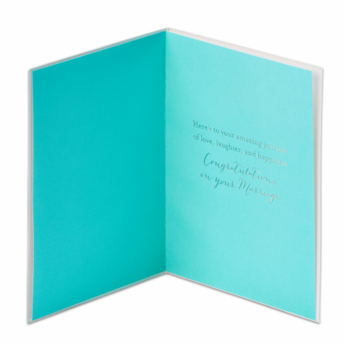 Papyrus (S2) Car Wedding Card Perspective: back