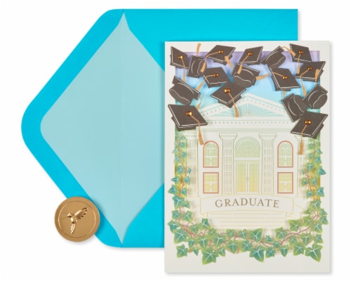 Papyrus Graduation Card (Bright Future) Perspective: back
