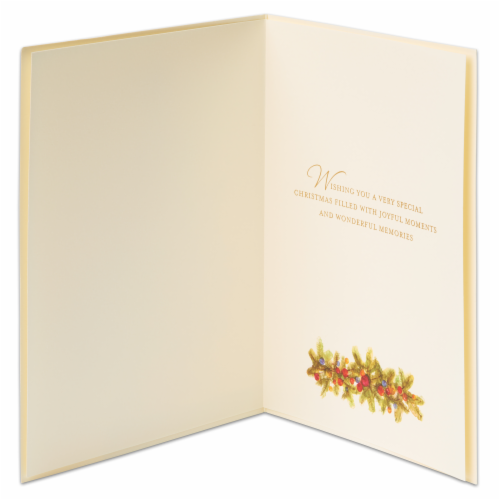 Papyrus (S7) Tree Christmas Card Perspective: back