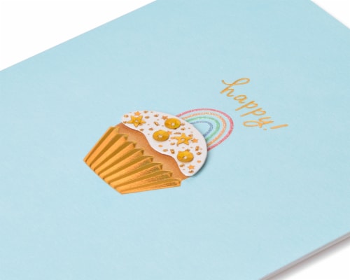 Papyrus #45 Birthday Card (Best Birthday Ever Cupcake) Perspective: back