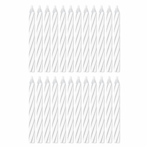 American Greetings Birthday Candles Spiral White Perspective: back