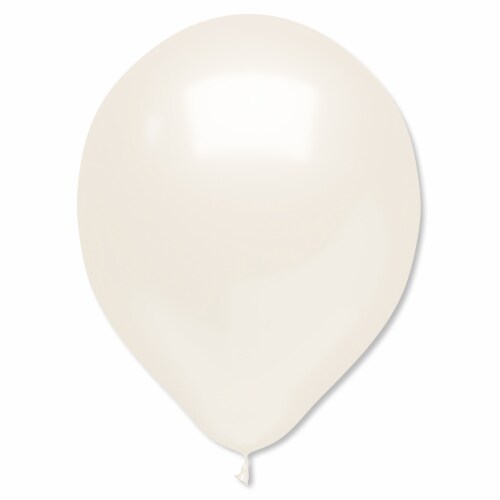 American Greetings White Balloons (15-Count) Perspective: back